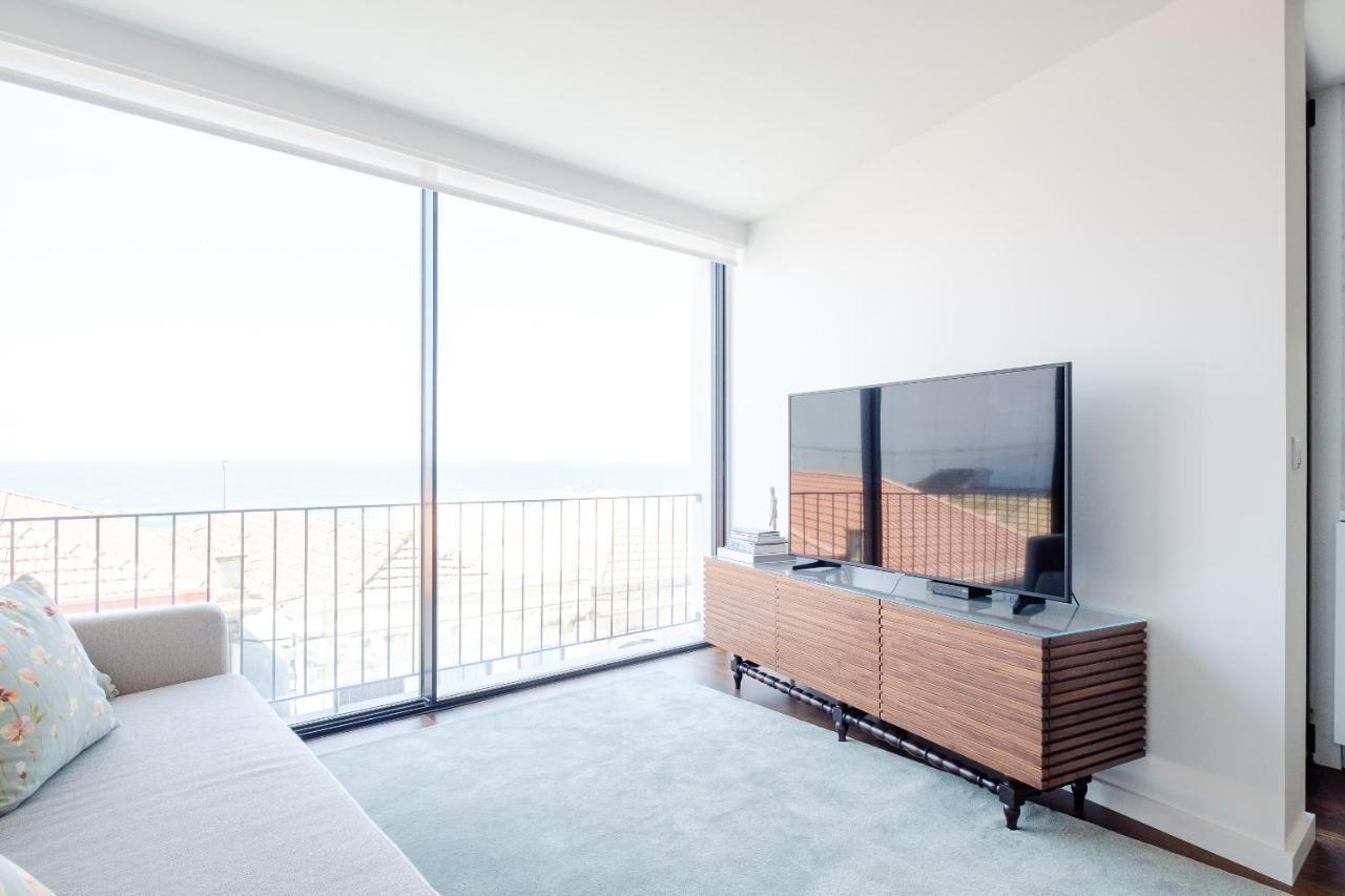 Boutique Rentals- Bliss By The Sea Apt- Ocean Views In Foz Beach Porto Exterior photo